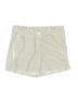 Jade Stripes Ivory Shorts Size 6 - photo 1
