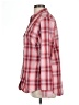 Eddie Bauer Plaid Red Long Sleeve Blouse Size L - photo 5
