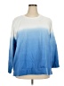 D&Co. Tie-dye Blue Sweatshirt Size 2X (petite) - photo 1