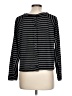 Adrianna Papell Stripes Black Pullover Sweater Size L - photo 2