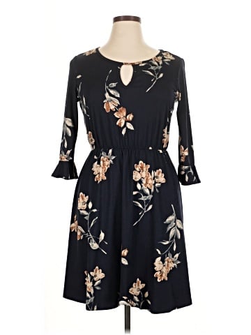 French Grey Casual Dress (view 1)