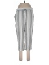 Per Se Stripes Gray Casual Pants Size L - photo 1