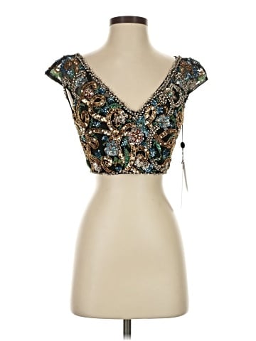 Sherri Hill Sleeveless Blouse - front