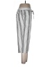 Per Se Stripes Gray Casual Pants Size L - photo 4