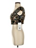 Sherri Hill 100% Polyester Gold Sleeveless Blouse Size 4 - photo 5