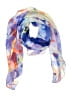 Echo 100% Polyester Floral Blue Scarf One size - photo 1