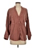 Zara Brown Long Sleeve Blouse Size S - photo 1