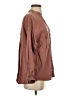 Zara Brown Long Sleeve Blouse Size S - photo 4