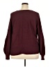1.State Burgundy Pullover Sweater Size 2X - photo 2