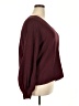 1.State Burgundy Pullover Sweater Size 2X - photo 4