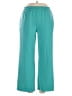 Dear Scarlett Color Block Teal Casual Pants Size XL - photo 1