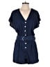 MNG Solid Blue Romper Size S - photo 1