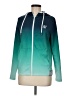 Siksilk Teal Zip Up Hoodie Size 6 - photo 1