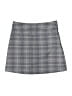 Nike Plaid Gray Formal Skirt Size 6 - photo 2