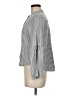 Madewell Houndstooth Gray Long Sleeve Blouse Size M - photo 5