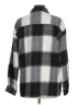 Assorted Brands 100% Polyester Plaid Black Long Sleeve Blouse Size L - photo 2