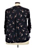 Beacon Black 3/4 Sleeve Blouse Size 3X - photo 2