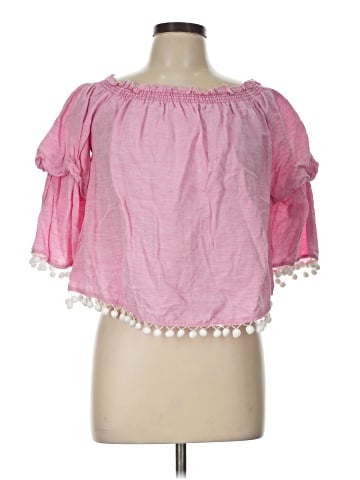 SNEAK PEEK 3/4 Sleeve Blouse (view 1)