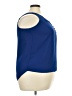 Apt. 9 100% Polyester Blue Sleeveless Blouse Size XXL - photo 4