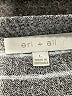 Eri + Ali Gray Long Sleeve Top Size L - photo 7