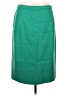 J.Crew Solid Green Formal Skirt Size 12 (tall) - photo 1