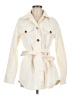 Dolce Cabo 100% Polyester Ivory Trenchcoat Size M - photo 1