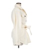Dolce Cabo 100% Polyester Ivory Trenchcoat Size M - photo 4