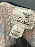 Tabitha 100% Cotton Paisley Orange Cardigan Size S - photo 6