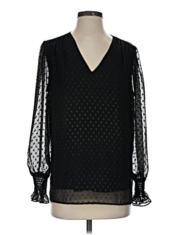 Anne Klein Long Sleeve Blouse (view 1)