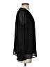 Anne Klein 100% Polyester Black Long Sleeve Blouse Size S - photo 4
