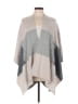 Brigitte Bailey Gray Poncho One size - photo 1