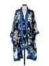DVF WEST Blue Kimono Size XS - photo 1