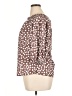 Unbranded 100% Polyester Brown 3/4 Sleeve Blouse Size XL - photo 5