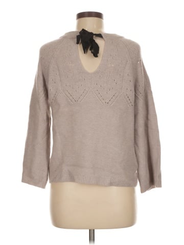 Autumn Cashmere Cashmere Pullover Sweater (view 2)