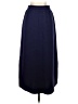 Grecerelle Solid Blue Casual Skirt Size S - photo 2
