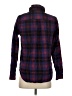 L.L.Bean 100% Cotton Plaid Purple Long Sleeve Button-Down Shirt Size S - photo 2