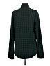 Free Assembly Houndstooth Green Long Sleeve Blouse Size M - photo 2