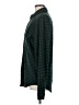 Free Assembly Houndstooth Green Long Sleeve Blouse Size M - photo 5