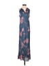 Zara 100% Polyester Tie-dye Blue Cocktail Dress Size XS - photo 1