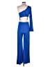Venus Solid Blue Jumpsuit Size M - photo 2