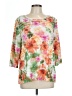 BonWorth Orange 3/4 Sleeve Blouse Size L - photo 1