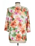 BonWorth Orange 3/4 Sleeve Blouse Size L - photo 2