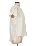 41Hawthorn 100% Polyester Ivory Short Sleeve Blouse Size L - photo 4