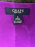 Chaps Solid Purple Cocktail Dress Size S - photo 6