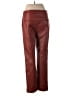 Ann Taylor 100% Polyester Burgundy Casual Pants Size 6 - photo 2