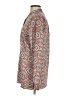 MICHAEL Michael Kors 100% Polyester Paisley Gray Long Sleeve Blouse Size S - photo 5
