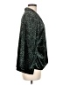 Free People 100% Polyester Metallic Green Jacket One size - photo 4