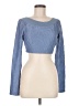 Free People Blue Long Sleeve Top Size M - photo 1