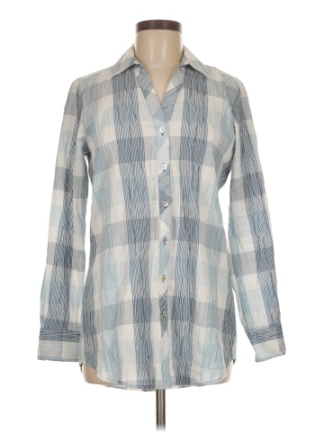 Foxcroft Long Sleeve Button-Down Shirt (view 1)