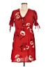 MNG Red Casual Dress Size 6 - photo 1